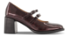 Norrliv Mary Jane Pump Bordeaux 2215500461