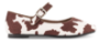 NOË Collection Mary Jane Ballerina Cow 2415510832