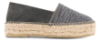 NOË Collection Platå-Espadrillos Grå 2416101022