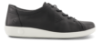 ECCO Damesko med snøre Sort 20658301001  SOFT 2.0