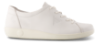 ECCO Damesko med snøre Hvid 20658301007  SOFT 2.0