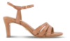 Tamaris Damesandal med hæl Brun 1-28333-44