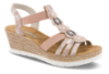 Rieker Damesandal med hæl Rosa 619B2-31