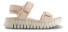 ECCO Damesandal Beige 21310301378 GRUUV SOL