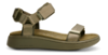 Woden Damesandal Oliven WL926