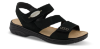 Rieker Damesandal Sort 64573-00