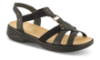 Rieker Damesandal Sort 64574-00