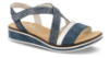 Rieker Damesandal Blå V3663-14
