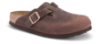 Birkenstock Boston med Narrow Soft fodseng Oil-læder Habana