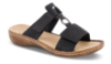 Rieker Damesandal Sort 60885-00