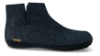 Glerups Hjemmesko med Naturgummisål Blå