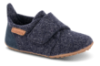 Bisgaard Casual Wool Hjemmesko Blå 11203