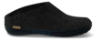 Glerups Hjemmesko med Naturgummisål Charcoal