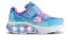 Skechers S-Lights My Dreamers Lil Mermaid Sneaker Blå 303061N (21-26)