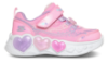 Skechers S-Lights Enchanted Heart Sneaker Pink 303266NC (21-26)