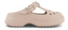 Crocs Classic Mary Jane Platform Clog Beige 210581