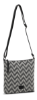 Lycke Crossbody taske Sort/hvid 8043706