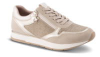 Tamaris Damesko med snøre Beige 1-23603-42