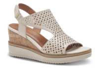 Tamaris Damesandal med hæl Beige 1-28218-42