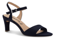 Tamaris Damesandal med hæl Blå 1-28028-42