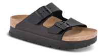 Birkenstock Damesandal med hæl Svart 1027395 Arizona