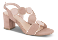 Marco Tozzi Damesandal med hæl Beige 2-28347-42