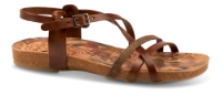 B&CO damesandal brun