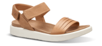 ECCO damesandal lysebrun 273603 FLOWT W
