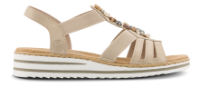 Rieker Damesandal Beige V0649-62