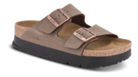 Birkenstock Papillio Arizona PAP Flex Platform Birko-Flor Mocca Narrow