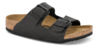 Birkenstock Arizona sandal med Narrow Original fodseng Birko-Flor Sort