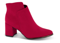 Marco Tozzi kort damestøvlett rød 2-2-25095-23