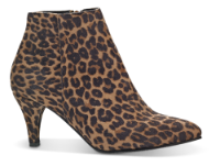 Duffy kort damestøvlett leopard 97-85601