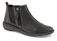Nordic Softness sort støvlett med kort skaft 5261560410