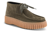 Clarks Korte damestøvletter Grønn CL26179356