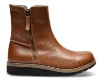 New Feet Korte damestøvletter Brun 192-81-139