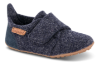 Bisgaard Casual Wool Tøffel Blå 11203