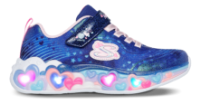 Skechers S-Lights Eternal Heart Lights Sneaker Blå 302696L