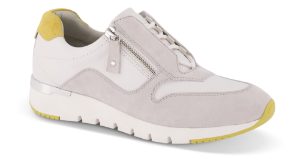Caprice damesneaker hvit/grå 9-9-23706-24