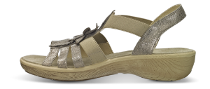 Nordic Softness damesandal taupe