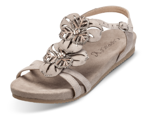 Caprice dame sandal grå 9-9-28107-22