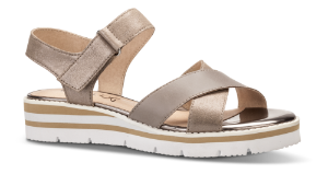 Caprice dame sandal taupe 9-9-28200-22