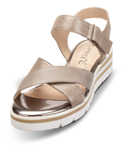 Caprice dame sandal taupe 9-9-28200-22