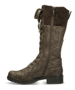 Tamaris lang damestøvle brun 1-1-26608-23
