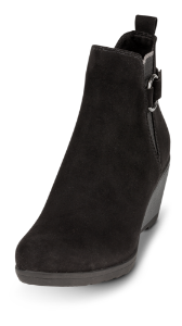 Marco Tozzi kort damestøvlett sort 2-2-25042-25