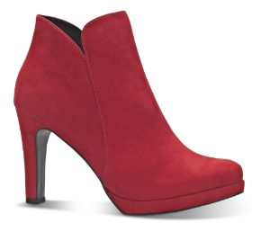 Tamaris kort damestøvle rød 1-1-25316-21