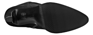 Nome kort damestøvlett sort 183-2742412