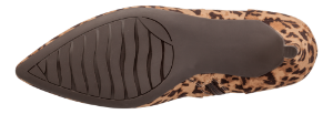 Marco Tozzi kort damestøvle leopard 2-2-25037-31