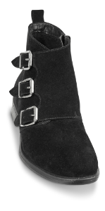 Tamaris kort damestøvlett sort 1-1-25082-29