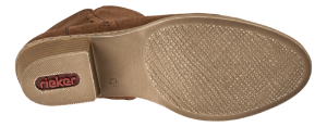 Rieker kort damestøvlett brun 55551-20
